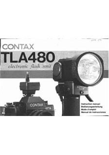 Contax LA 480 manual. Camera Instructions.